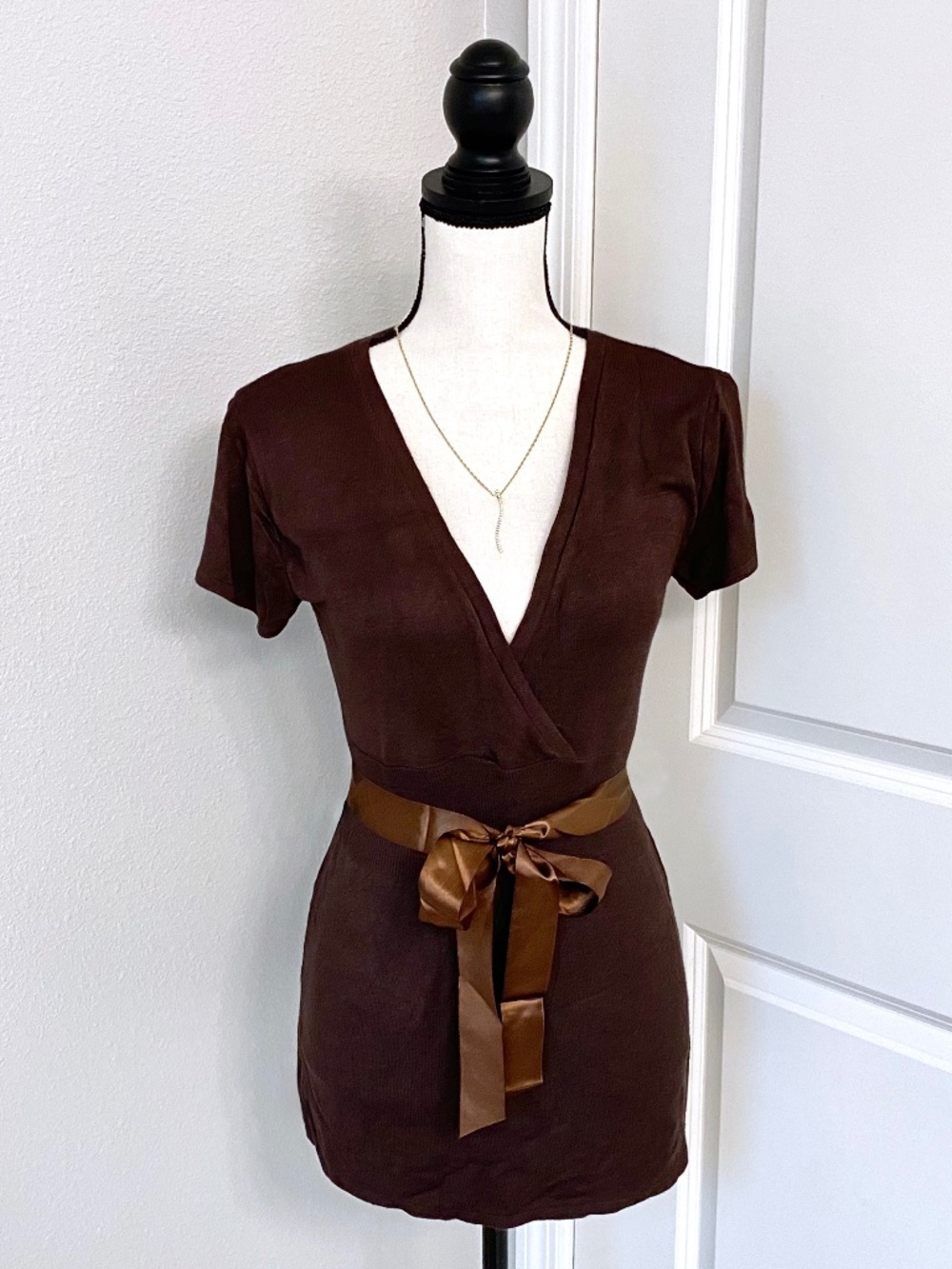 DECODED Brown Knitted /Sweater Top